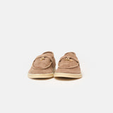 Loro Piana Summer Charms Walk Beige Loafers