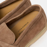 Loro Piana Summer Charms Walk Beige Loafers