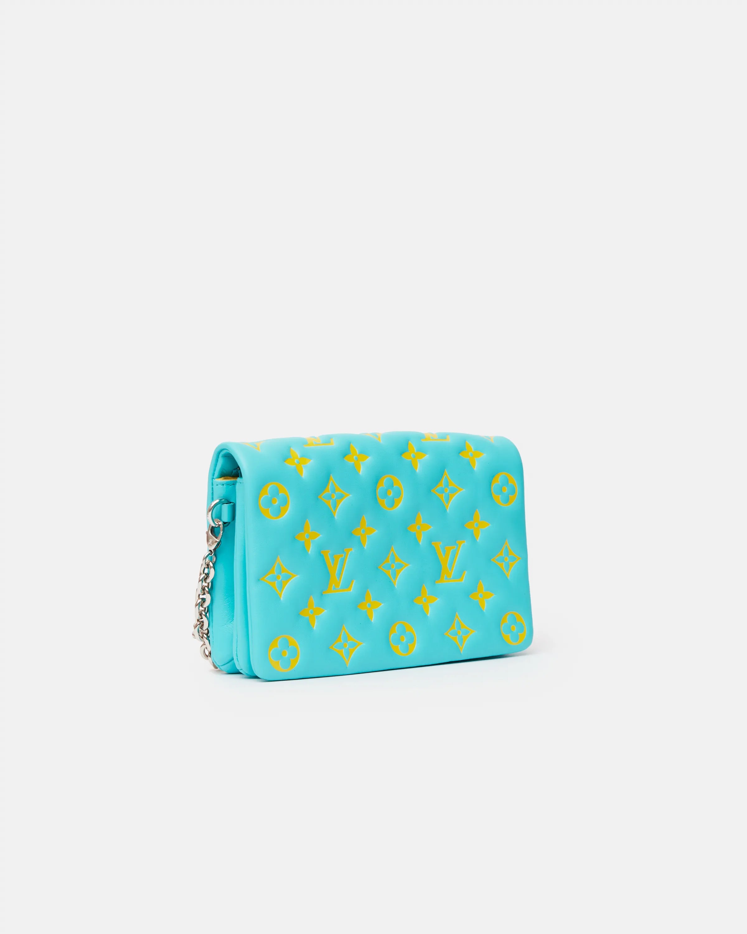 Louis Vuitton Pochette Coussin Turquoise
