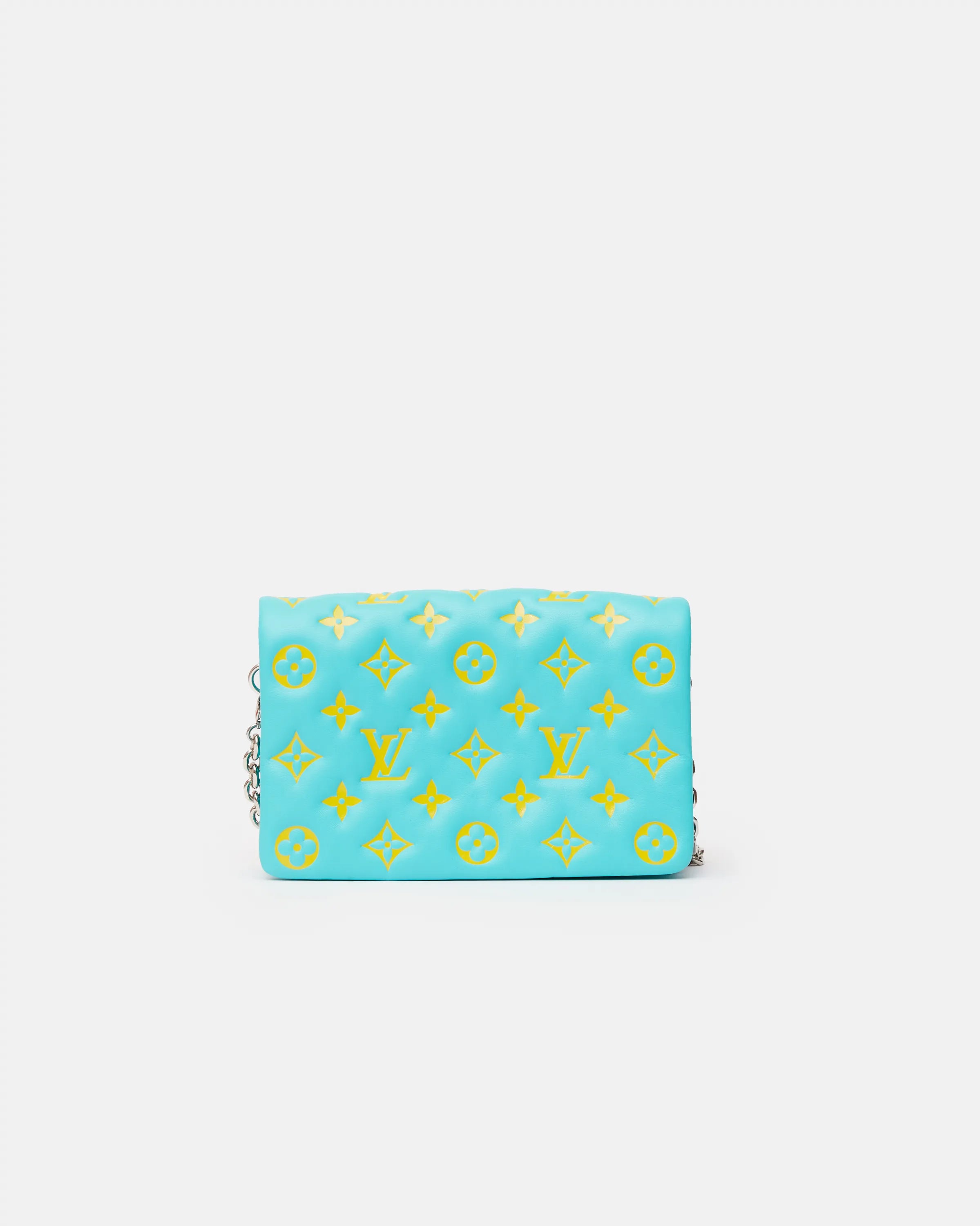 Louis Vuitton Pochette Coussin Turquoise