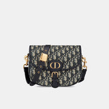 Dior Bobby Bag Medium Blue Dior Oblique Jacquard