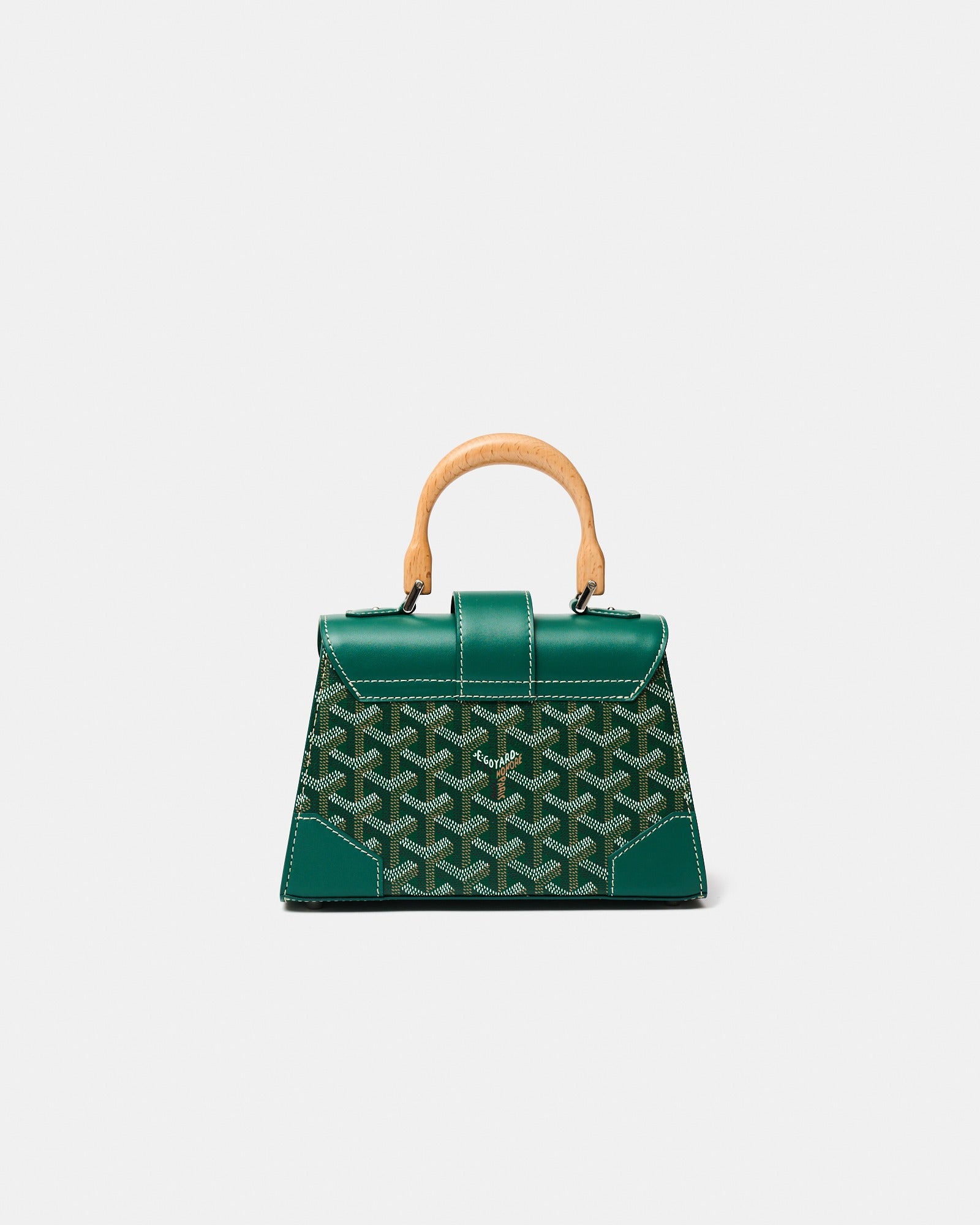 Goyard Saïgon Structure Mini Green Bag