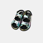 Chanel Multicolor Laminated Calfskin Dad Sandals