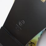 Chanel Multicolor Laminated Calfskin Dad Sandals 37.5