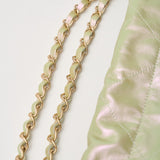 Chanel 22 Light Green Lambskin Gold-Tone Metal