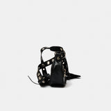 Balenciaga Le Cagole XS Black Leather Bag
