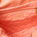 Chanel Chanel 22 Light Orange Lambskin GHW