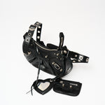 Balenciaga Le Cagole XS Black Leather Bag
