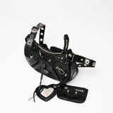 Balenciaga Le Cagole XS Black Leather Bag