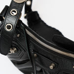 Balenciaga Le Cagole XS Black Leather Bag