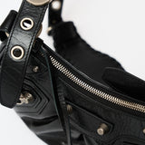 Balenciaga Le Cagole XS Black Leather Bag