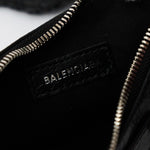 Balenciaga Le Cagole XS Black Leather Bag