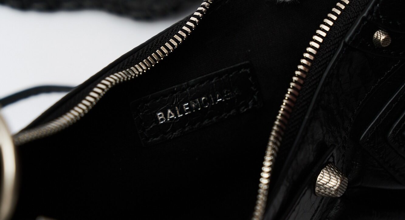 Balenciaga Le Cagole XS Black Leather Bag