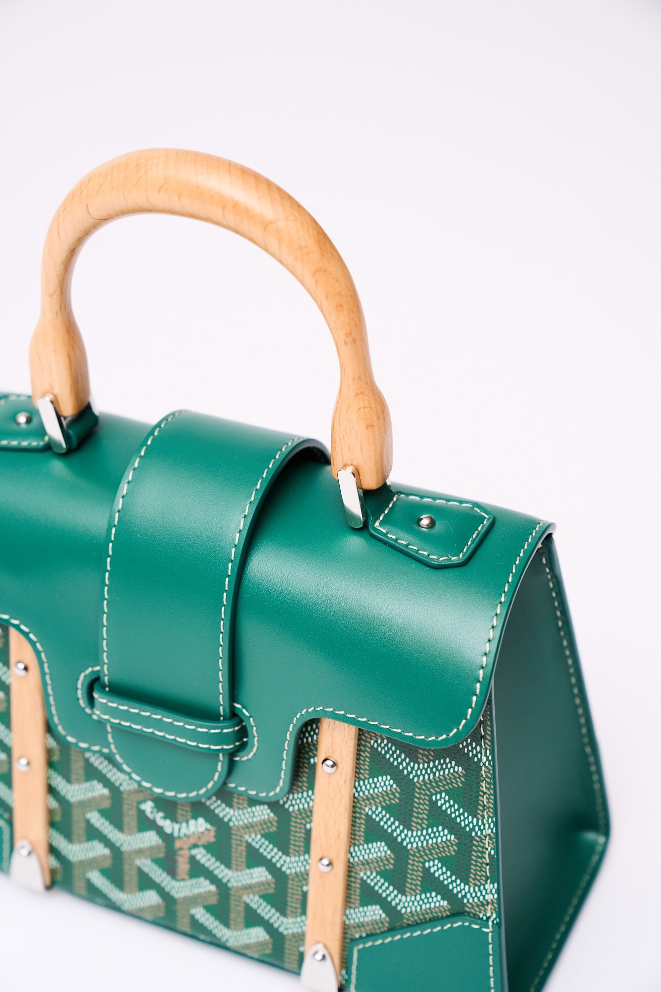 Goyard Saïgon Structure Mini Green Bag