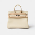 Hermès Birkin Togo 25 Craie PHW