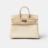 Hermès Birkin Togo 25 Craie PHW