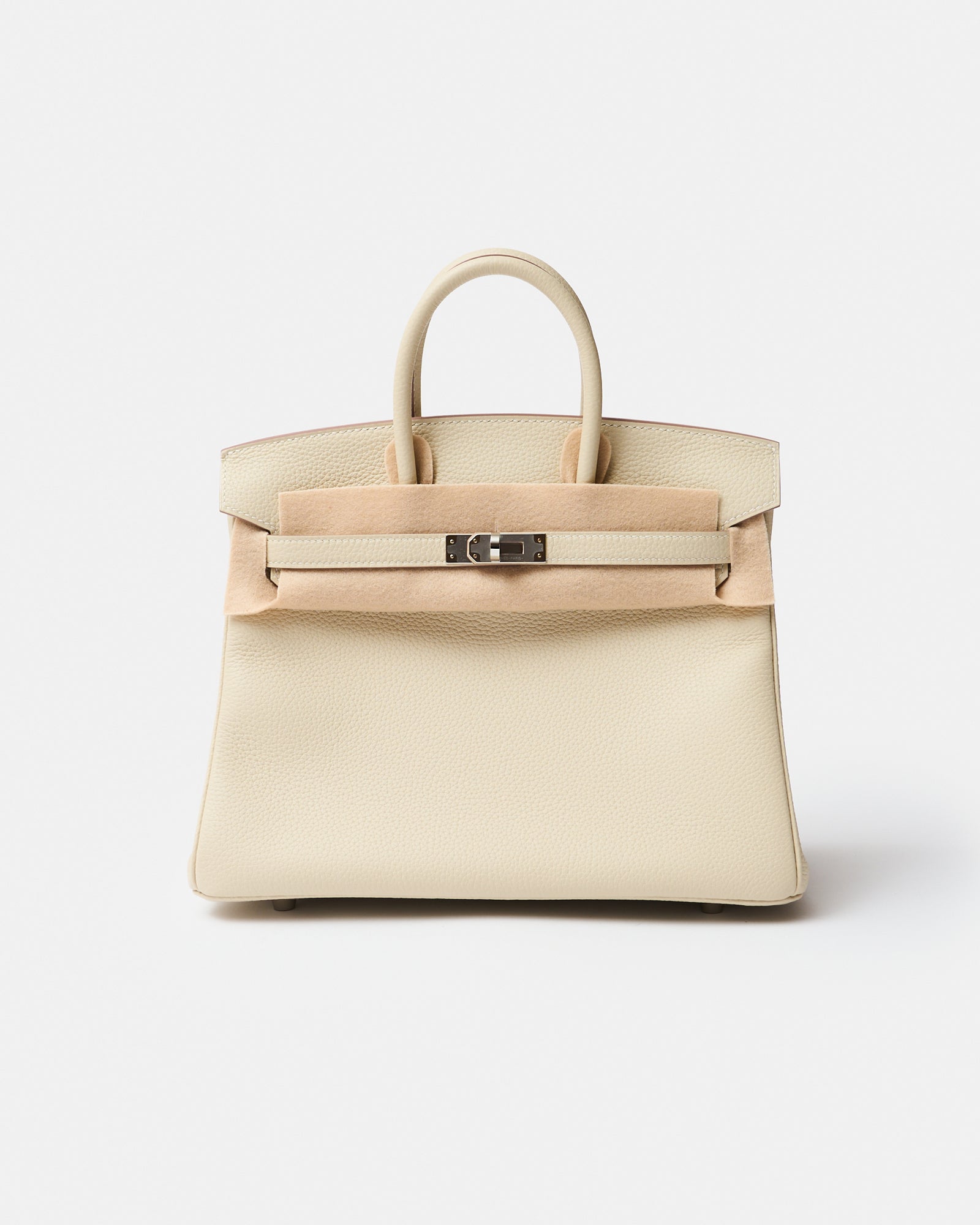 Hermès Birkin Togo 25 Craie PHW