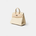 Hermès Birkin Togo 25 Craie PHW