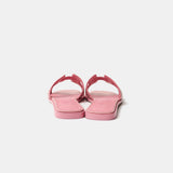 Hermès Oran Rose Jaipur Lizard Sandals