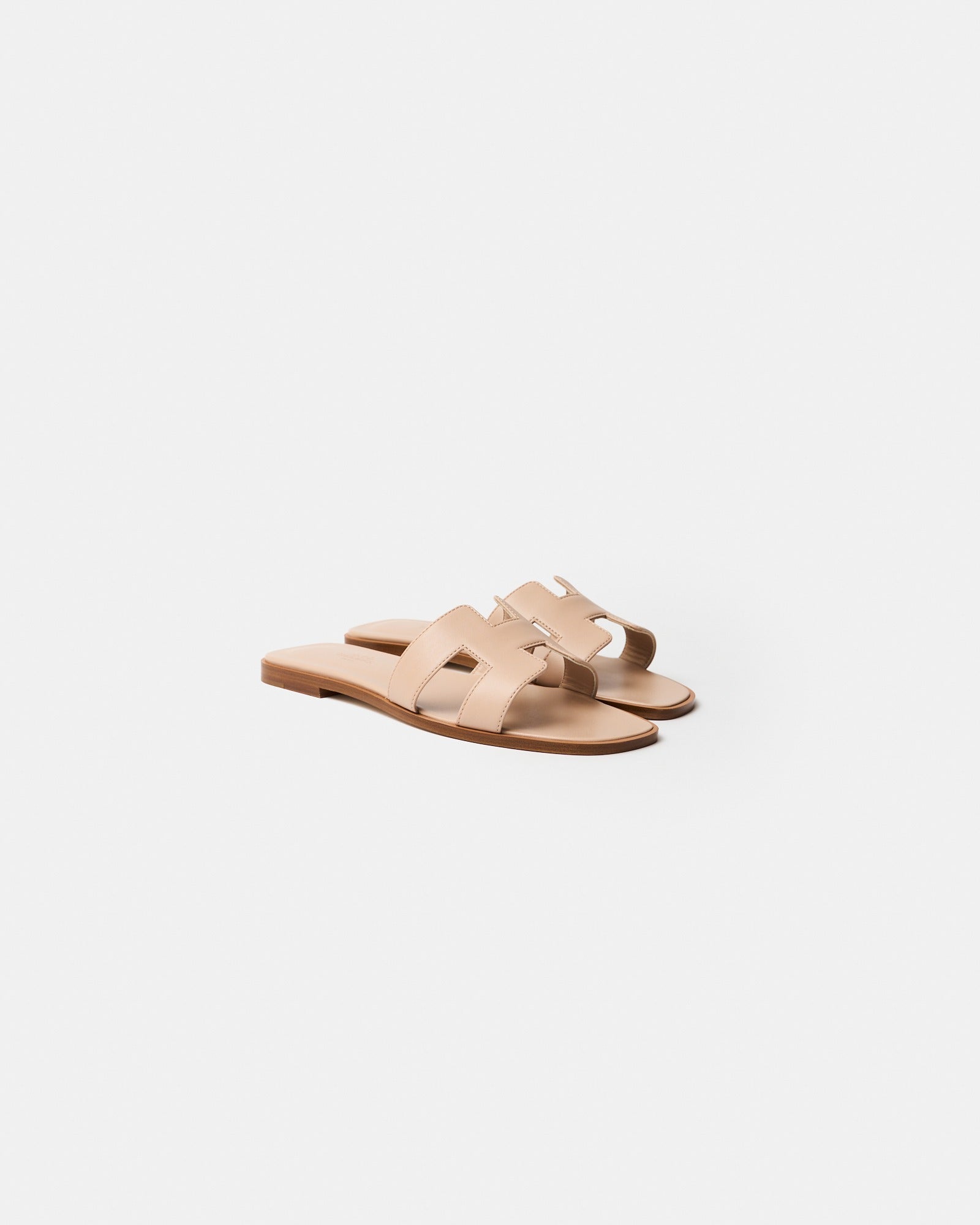 Hermès Oran Beige Nude Sandal 38