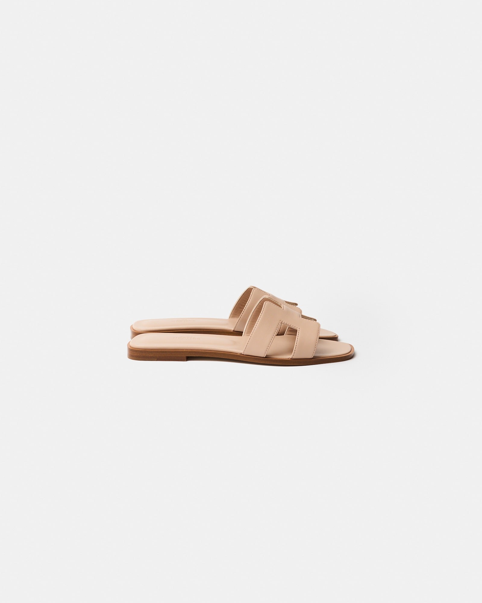 Hermès Oran Beige Nude Sandal 38
