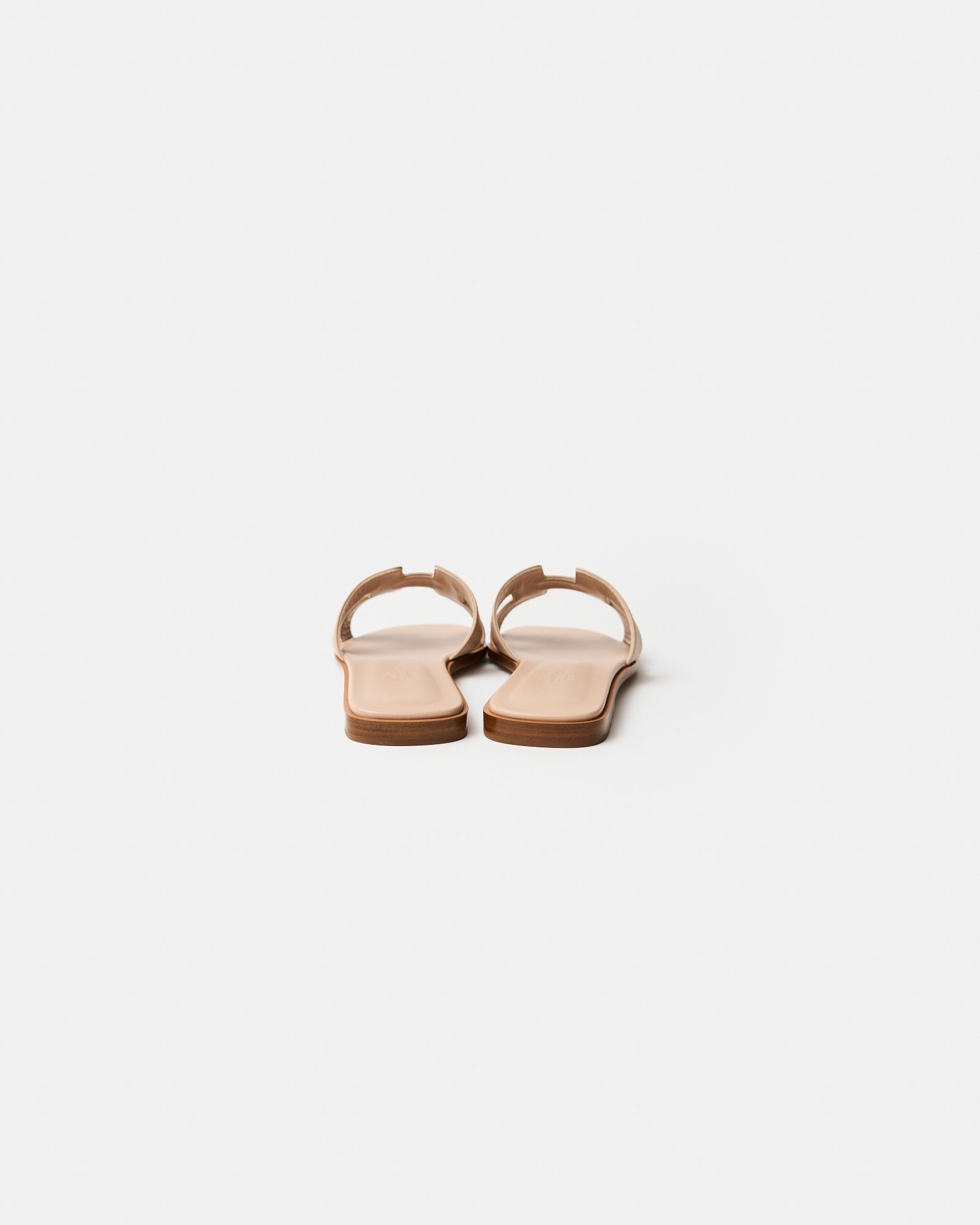 Hermès Oran Beige Nude Sandal 38