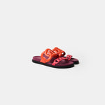 Hermès Extra Rouge Jaipur / Vinicunca Nappa Sandal 38