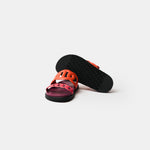Hermès Extra Rouge Jaipur / Vinicunca Nappa Sandal 38