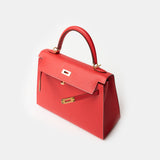 Hermès Kelly 25 Rouge de Coeur Epsom GHW