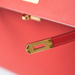 Hermès Kelly 25 Rouge de Coeur Epsom GHW