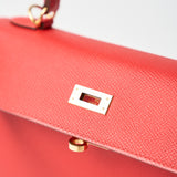 Hermès Kelly 25 Rouge de Coeur Epsom GHW
