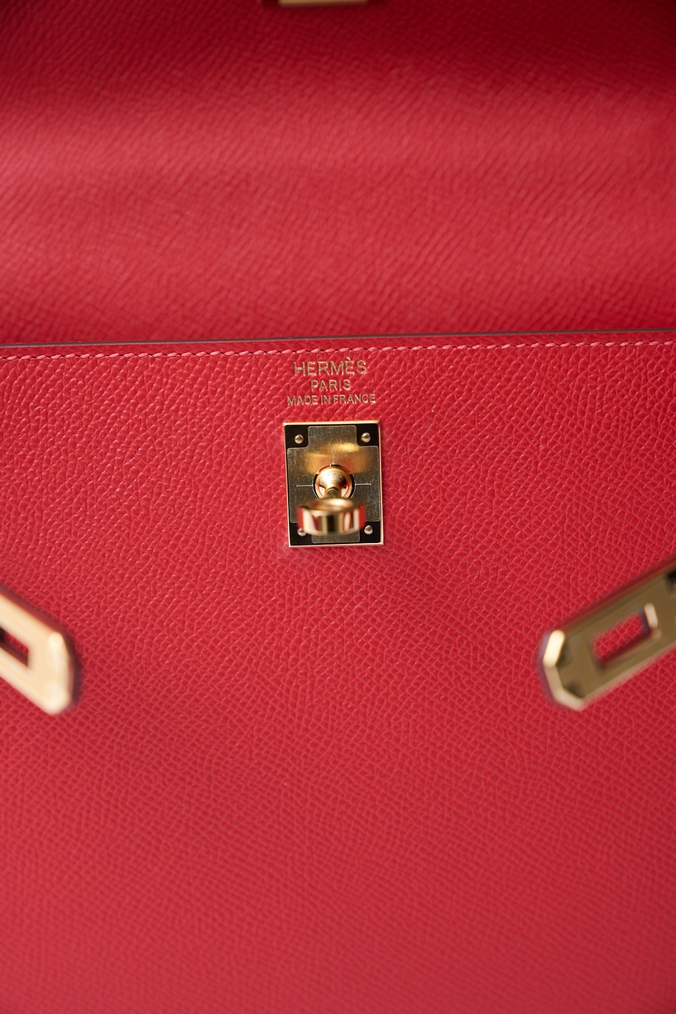 Hermès Kelly 25 Rouge de Coeur Epsom GHW