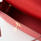 Hermès Kelly 25 Rouge de Coeur Epsom GHW