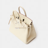Hermès Birkin Togo 25 Craie PHW