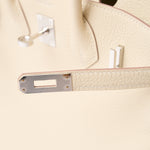 Hermès Birkin Togo 25 Craie PHW