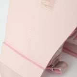 Chanel Pink Laminated Calfskin Dad Sandals