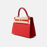 Hermès Kelly 25 Rouge de Coeur Epsom GHW
