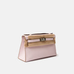 Hermès Kelly Pochette Mauve Pale Swift PHW