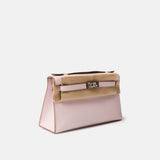 Hermès Kelly Pochette Mauve Pale Swift PHW