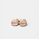 Hermès Oran Beige Nude Sandals
