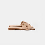 Hermès Oran Beige Nude Sandals