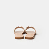 Hermès Oran Beige Nude Sandals