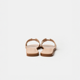 Hermès Oran Beige Nude Sandals