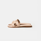 Hermès Oran Beige Nude Sandals