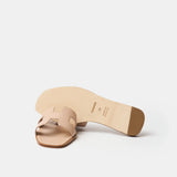 Hermès Oran Beige Nude Sandals