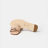 Hermès Oran Beige Nude Sandals