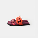 Hermès Extra Rouge Jaipur / Vinicunca  Nappa Sandals