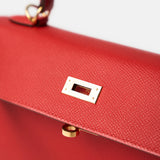 Hermès Kelly 25 Rouge de Coeur Epsom GHW