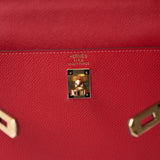 Hermès Kelly 25 Rouge de Coeur Epsom GHW