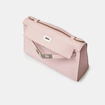 Hermès Kelly Pochette Mauve Pale Swift PHW